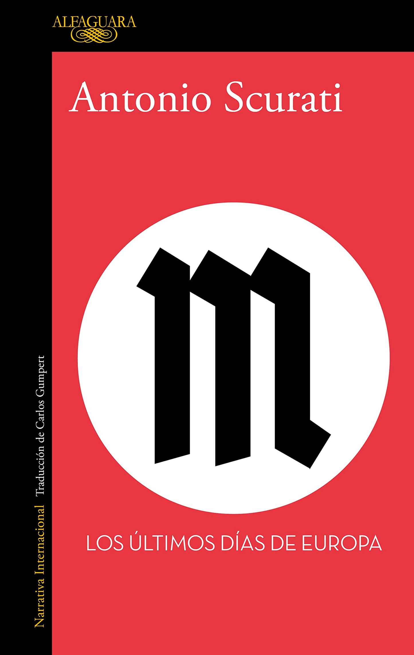 Libro: M. 3 - Los últimos días de Europa (Literaturas)