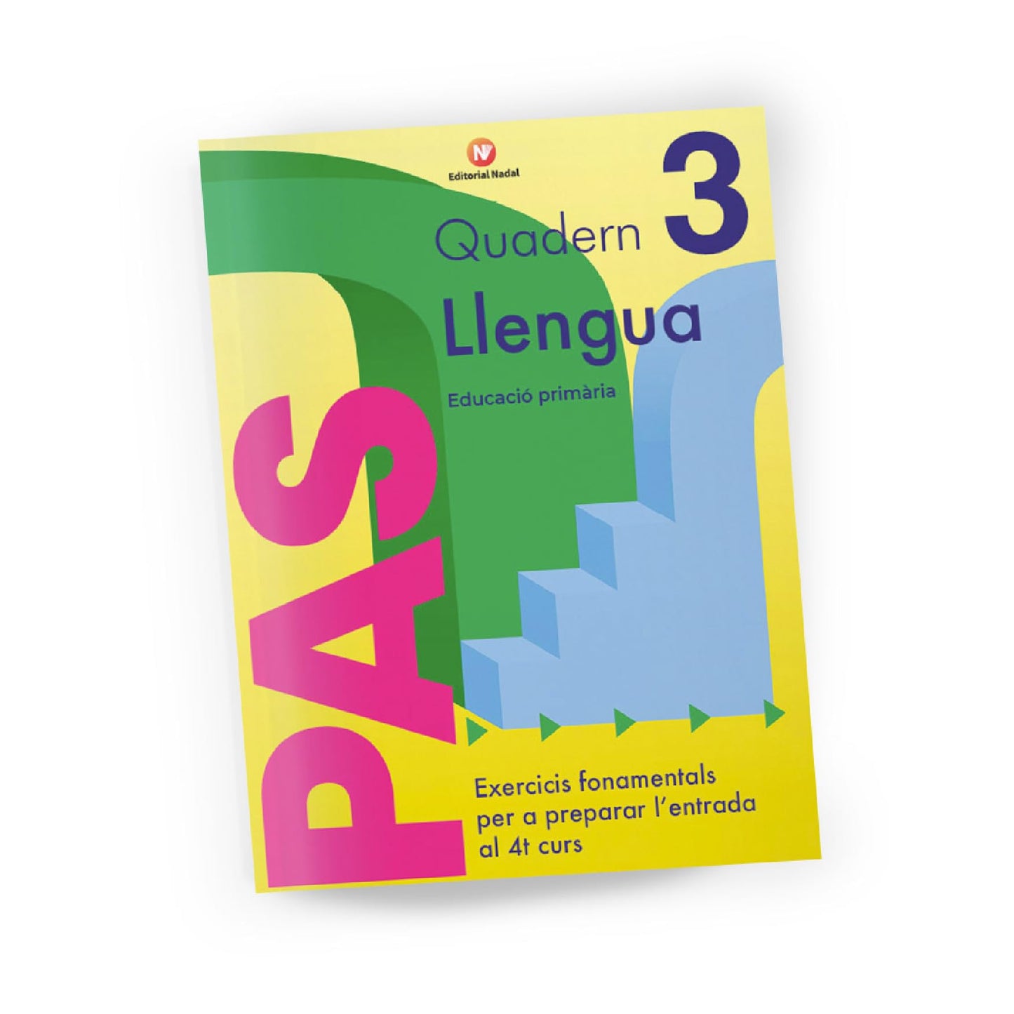 Libro: Pas Llengua 3 - Quadern de Llengua Valenciana per a Tercer de Primària, 8 a 9 Anys: Exercicis, Repàs i Solucionari per Desenvolupar en 10 Minuts al Dia