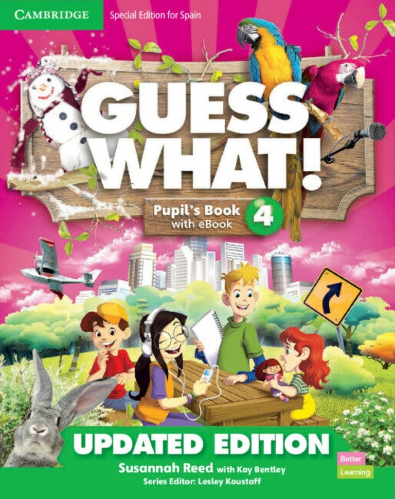 Libro: Guess What! Level 4 Pupil's Book with Enhanced eBook Special Edition for Spain Updated