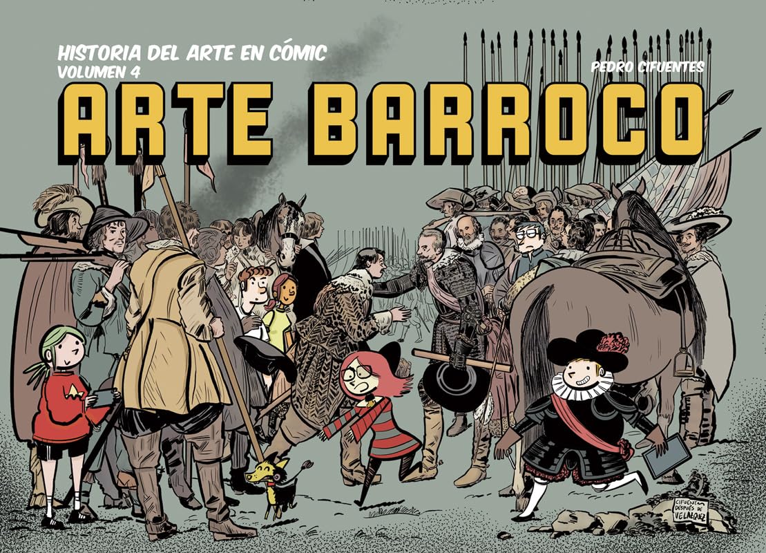 Libro: Historia del arte en cómic. Arte Barroco: 4