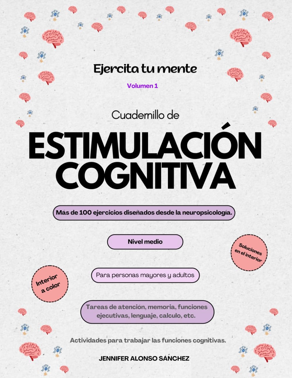 Libro: CUADERNILLO ESTIMULACIÓN COGNITIVA: NIVEL MEDIO
