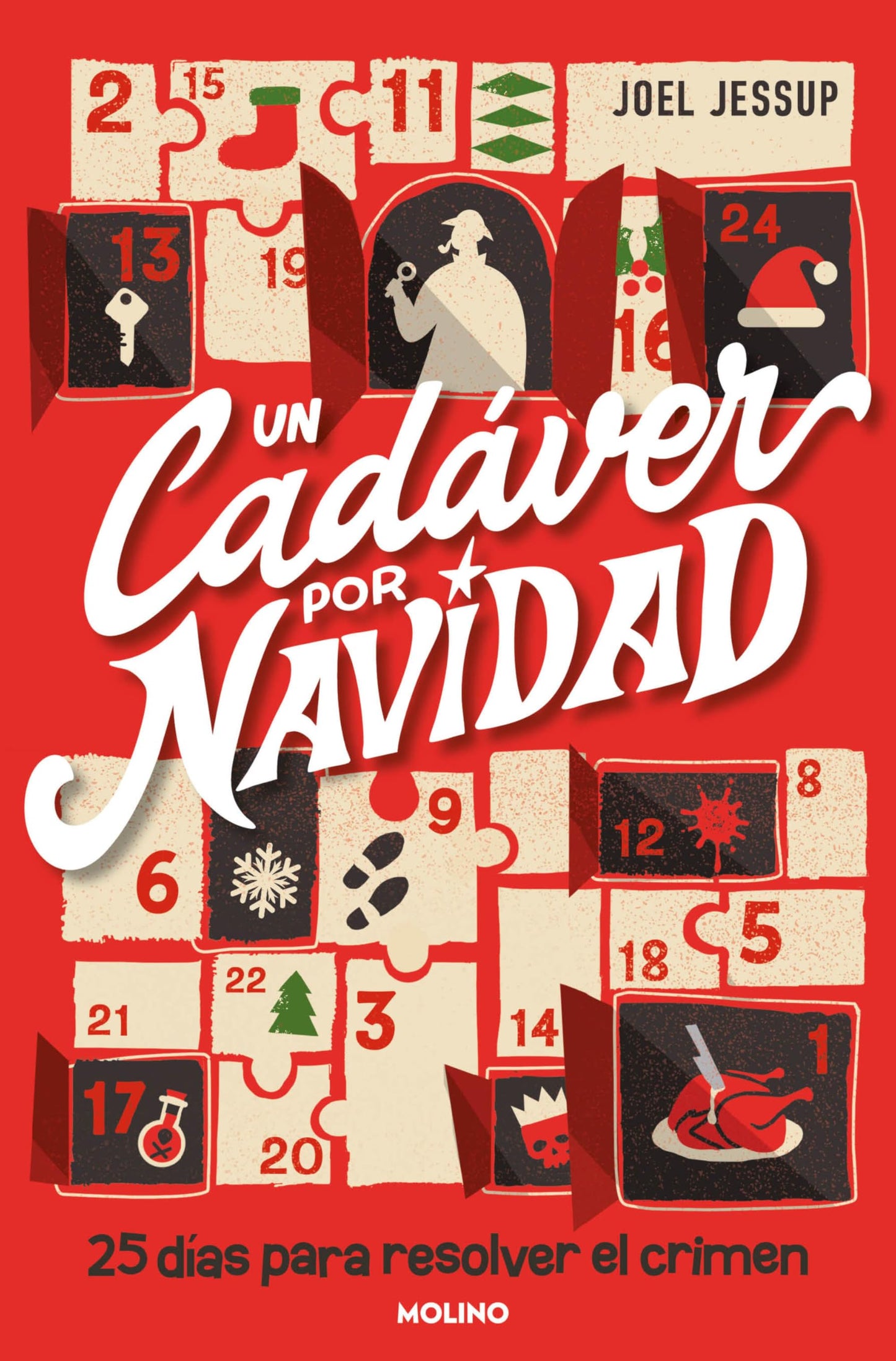 Libro: Un cadáver por Navidad: 25 días para resolver el crimen (Ficción crossover)