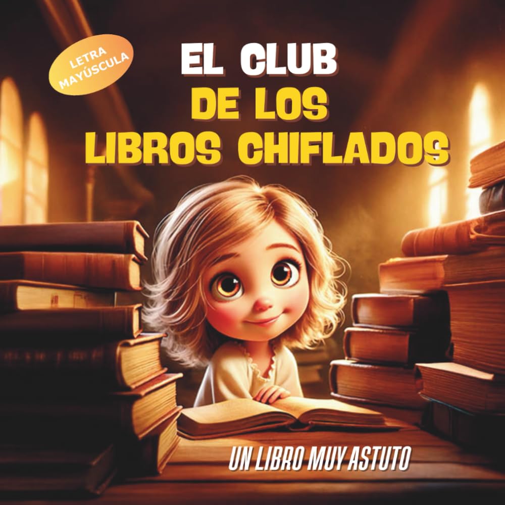 Libro: El club de los libros chiflados 1 - Un libro muy astuto: (Letra Mayúscula y texto rimado) a partir de 4 años en adelante (Spanish Edition)