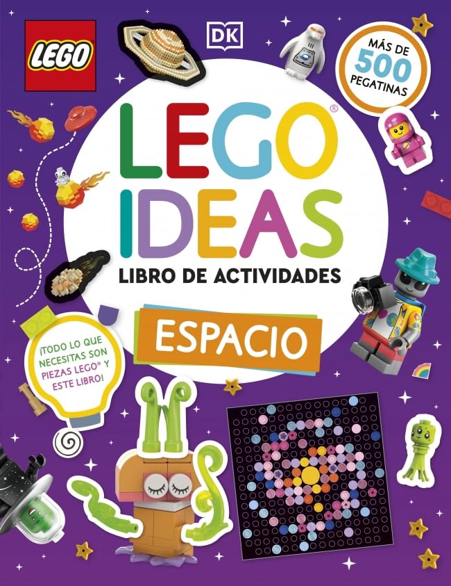 Libro: LEGO Ideas Libro de actividades: Espacio: ¡Todo lo que necesitas son piezas Lego® y este libro! Más de 500 pegatinas
