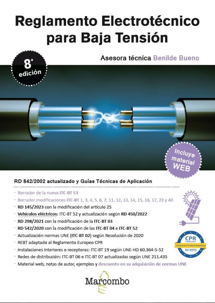 Reglamento Electrotécnico para Baja Tensión 9.ª edición: REBT actualizado 2026