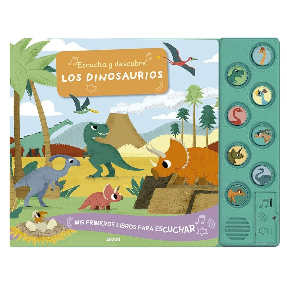 Libro: Escucha y descubre. Los dinosaurios