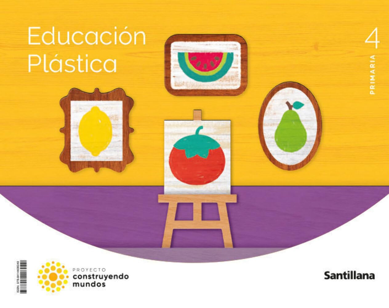 Libro: EDUCACION PLASTICA 4 PRIMARIA CONSTRUYENDO MUNDOS