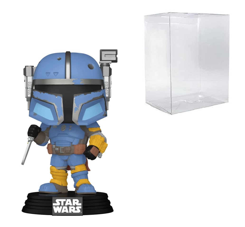 Funko Pop: POP! Star Wars: El Mandaloriano - Paz Vizsla #666 Bundled with Compatible Box Protector Case