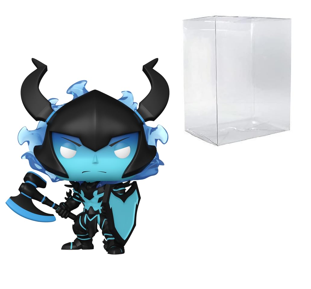 Funko Pop: POP! Animation: Solo Leveling - Iron #2021 Exclusivo Bundled with Compatible Box Protector Case