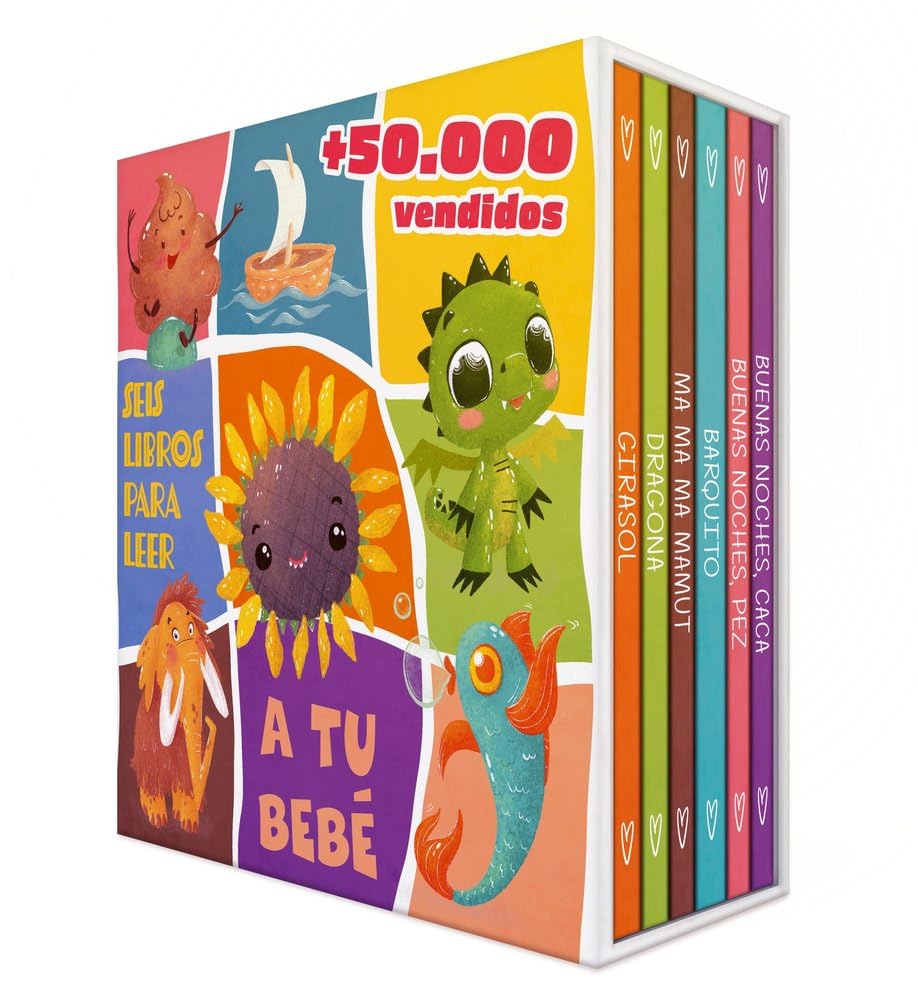 Libro: Colección de libros para bebés: Caja con libros para bebés de 6 a 18 meses (LIBROS INFANTILES)