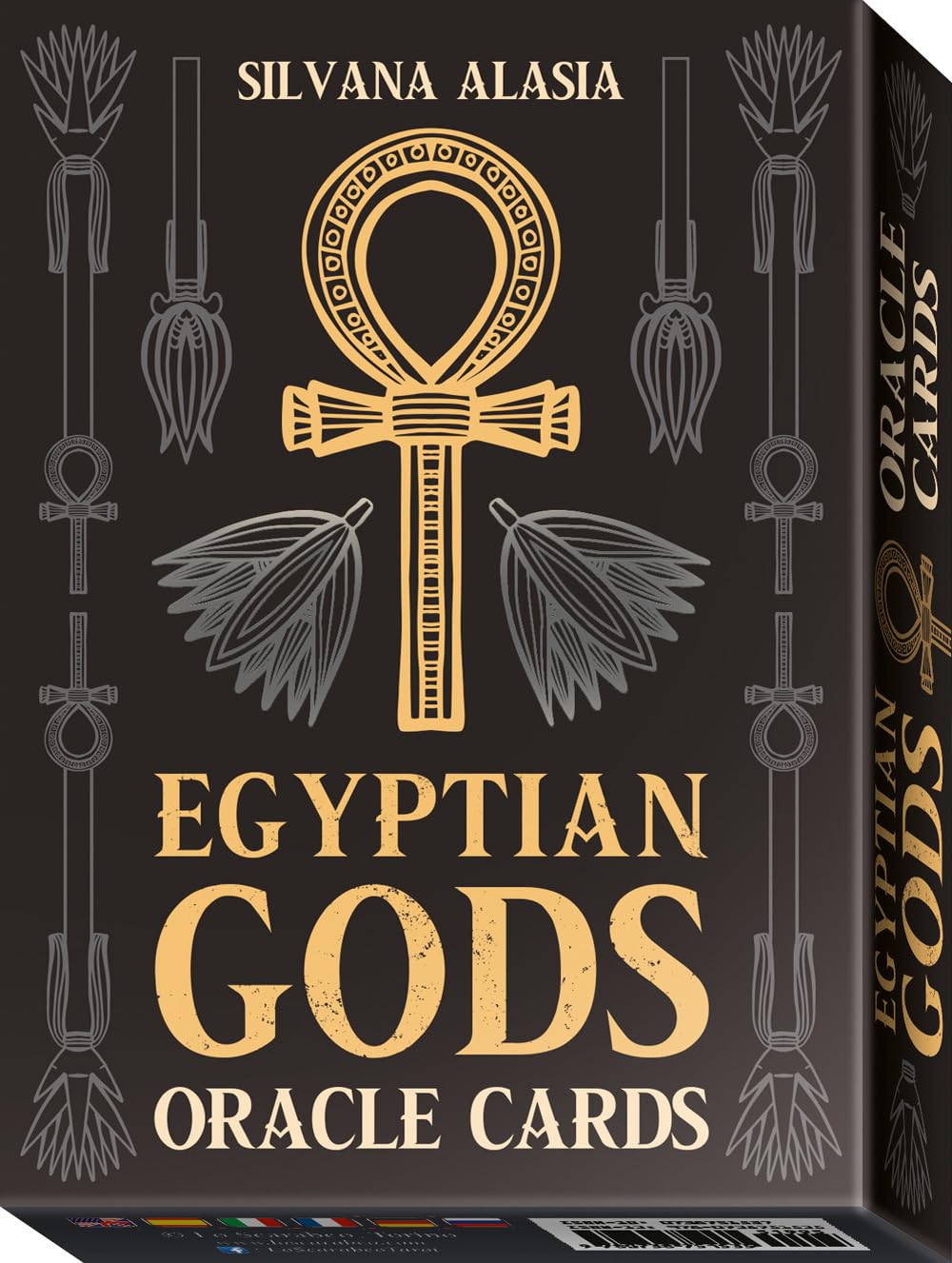 Libro: Egyptian Gods Oracle Cards: 36 full col cards & instructions