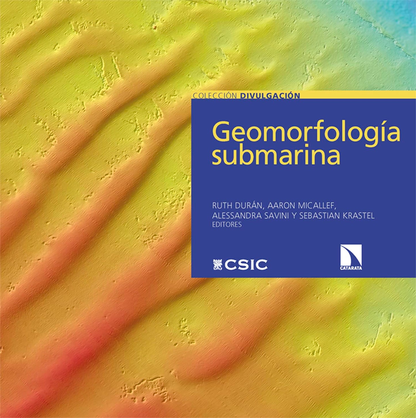 Libro: Geomorfología submarina: 42 (Divulgación)