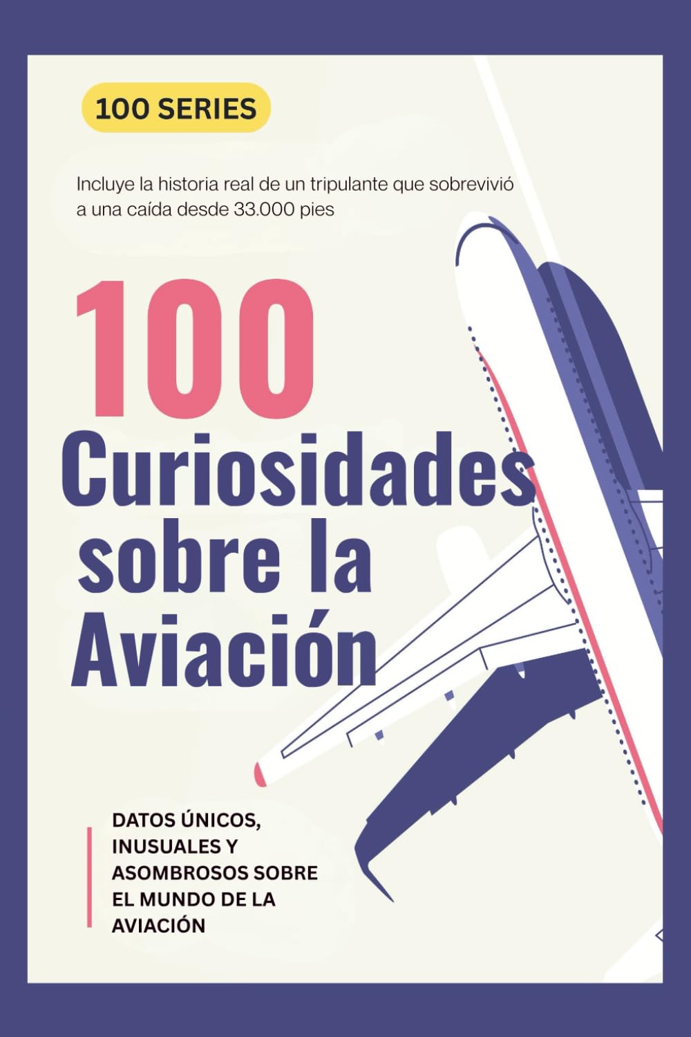 Libro: 100 CURIOSIDADES SOBRE LA AVIACIÓN: DATOS ÚNICOS, INUSUALES Y ASOMBROSOS SOBRE EL MUNDO DE LA AVIACIÓN (100series™ – Edición en Español)