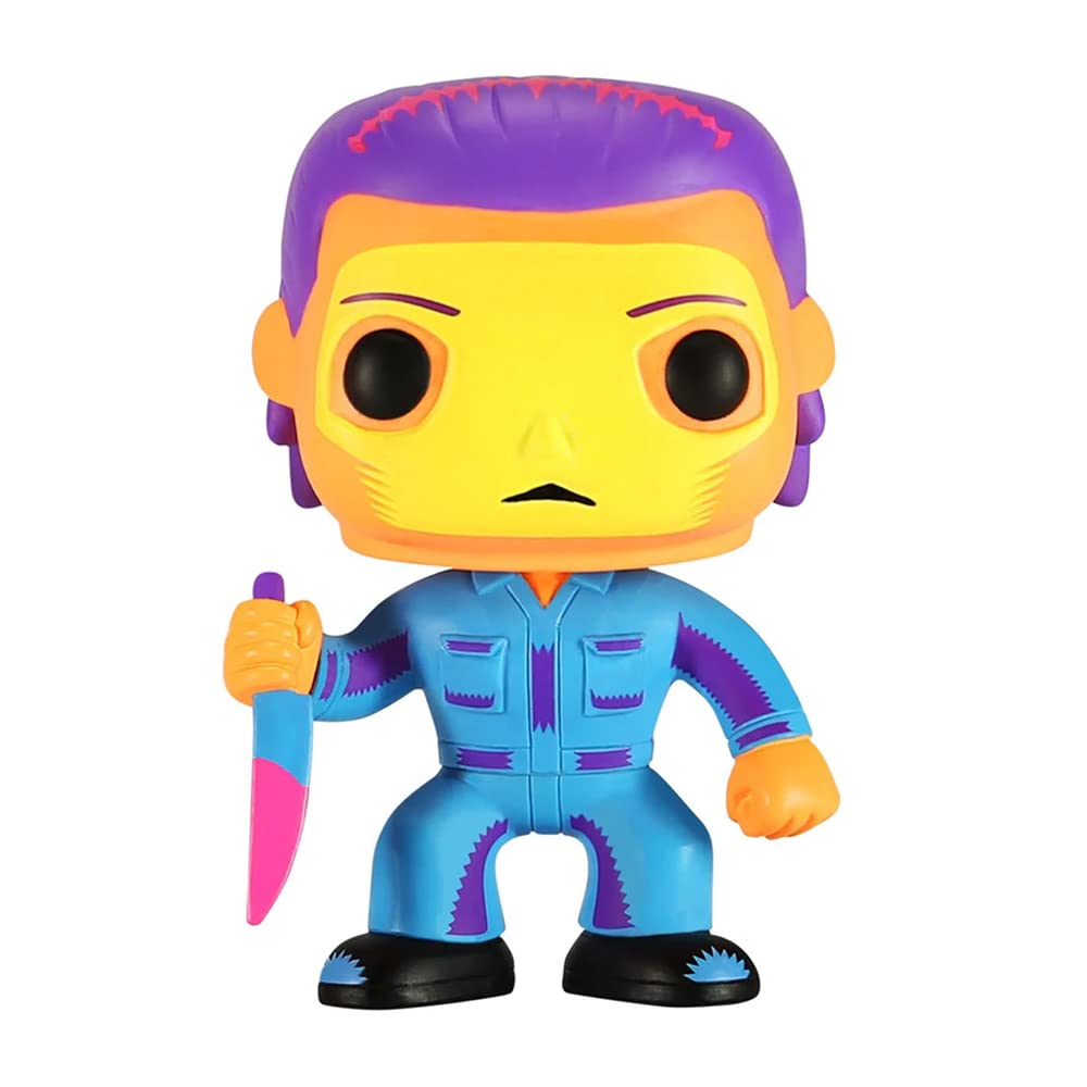 Funko Pop: Halloween Michael Myers Black Light Pop! Figura de Vinilo - Entertainment Earth Exclusivo