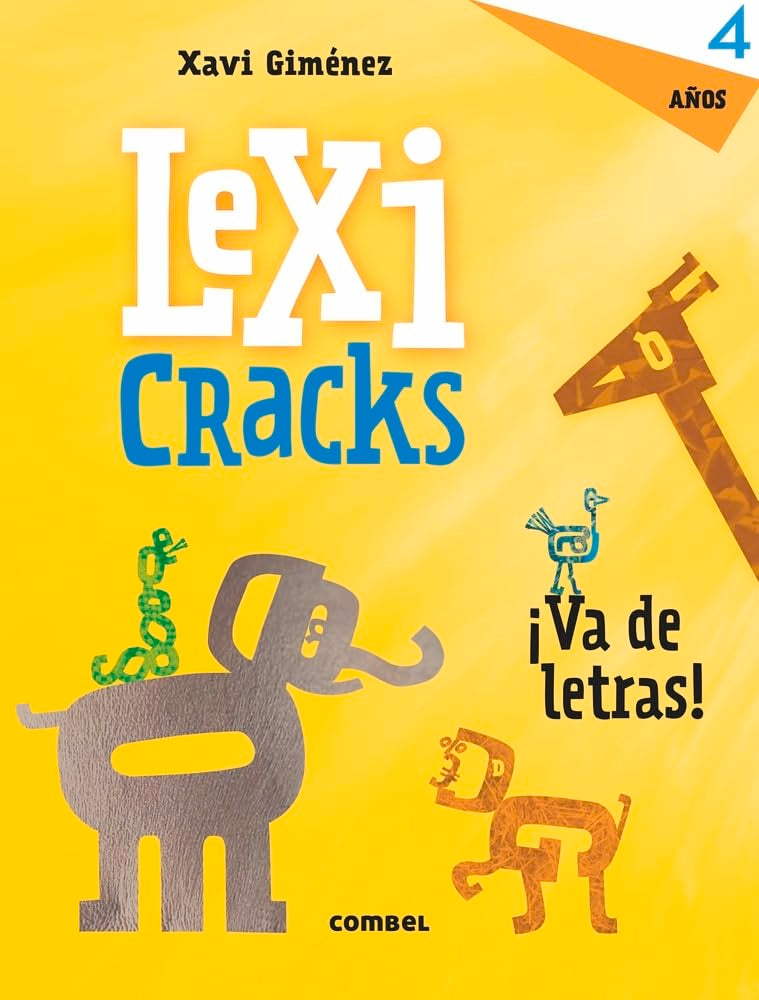 Libro: Lexicracks ¡Va de letras! 4 años: 2