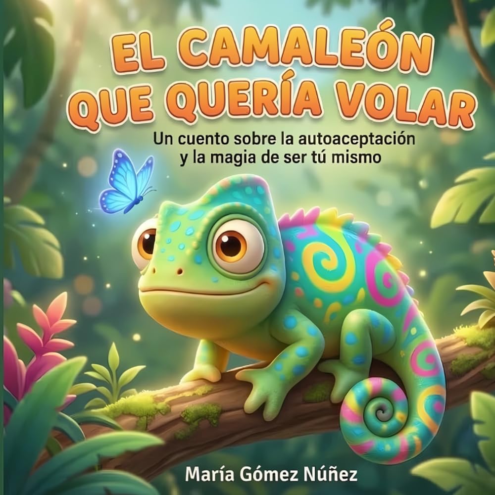 Libro: El camaleón que quería volar: Un cuento sobre la autoaceptación y la magia de ser tú mismo