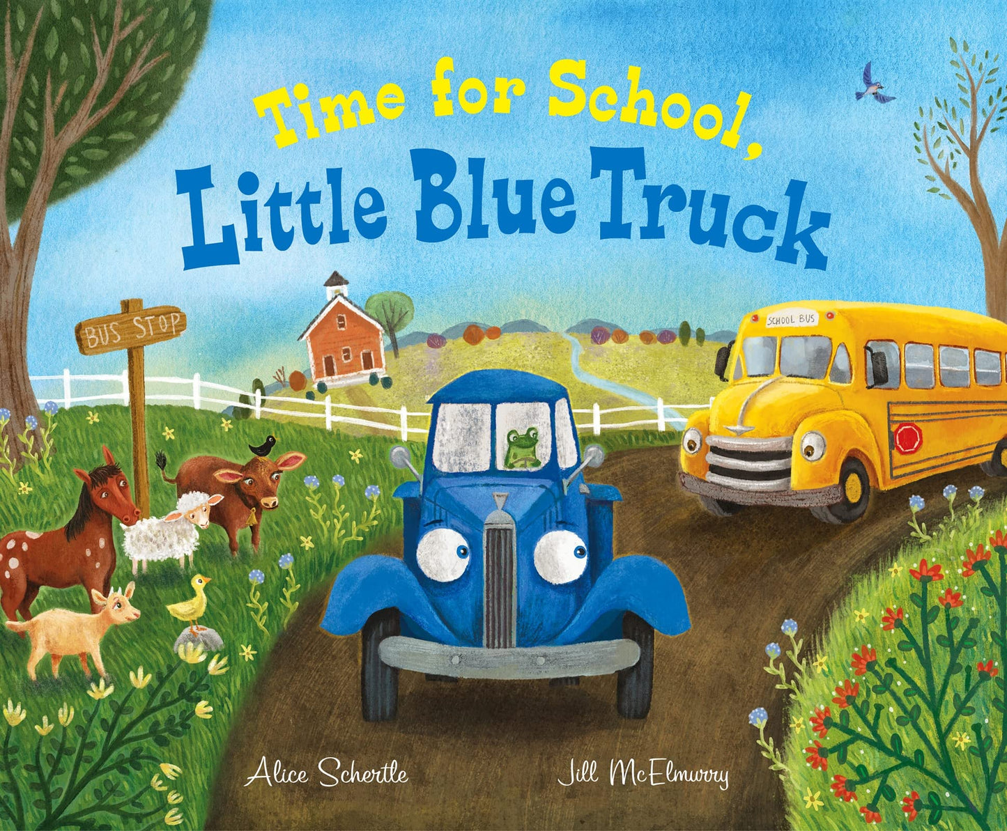 Libro: Time for School, Little Blue Truck: A Sweet School Story About Helping Friends for Children (Ages 4–8)