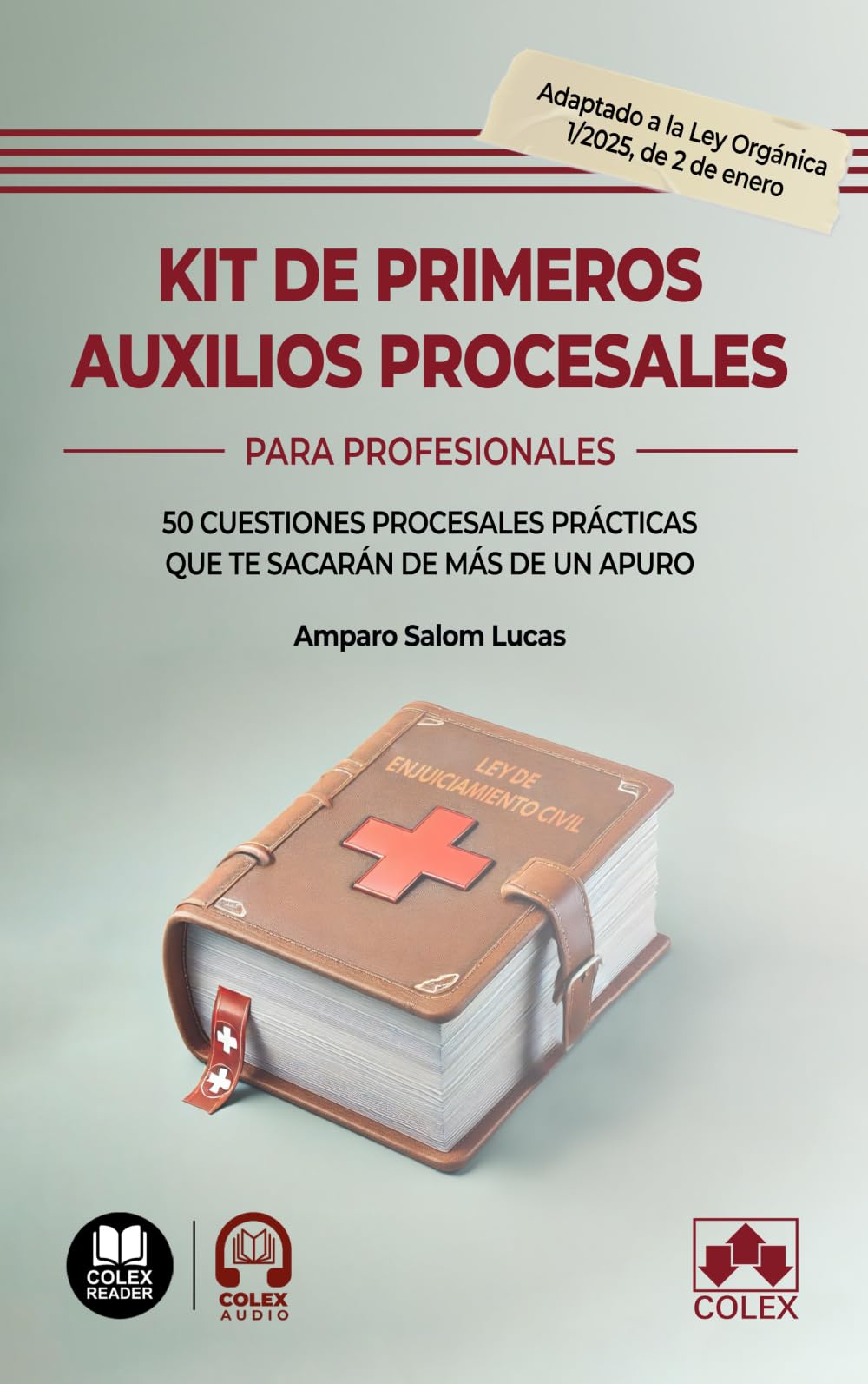 Libro: Kit de primeros auxilios procesales: 50 cuestiones procesales prácticas que te sacarán de más de un apuro (biblioteca juridica de bolsillo)