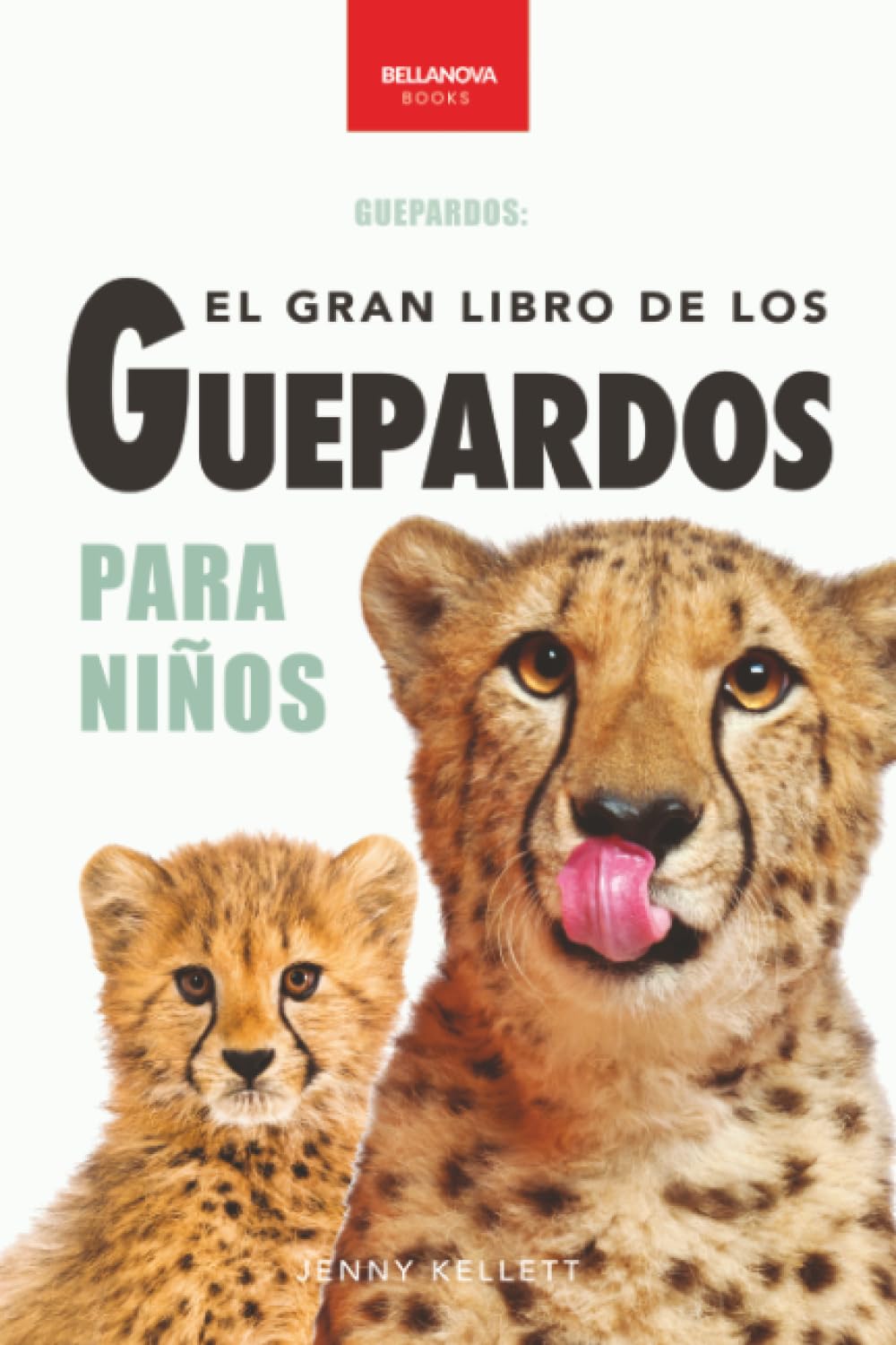 Libro: El Gran Libro de los Guepardos para Niños: 100+ datos con fotos y quiz (8-12 años) (Libros de Animales para Niños) (Spanish Edition)