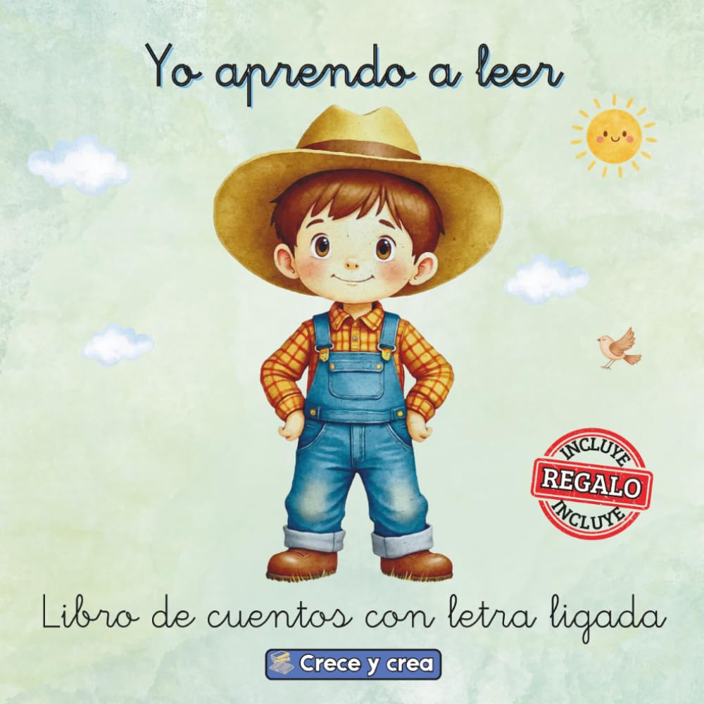 Yo aprendo a Leer 3: Libro de Cuentos con Letra Ligada. Cuentos con letra Montessori. Cuentos infantiles para niños de 5 a 7 años