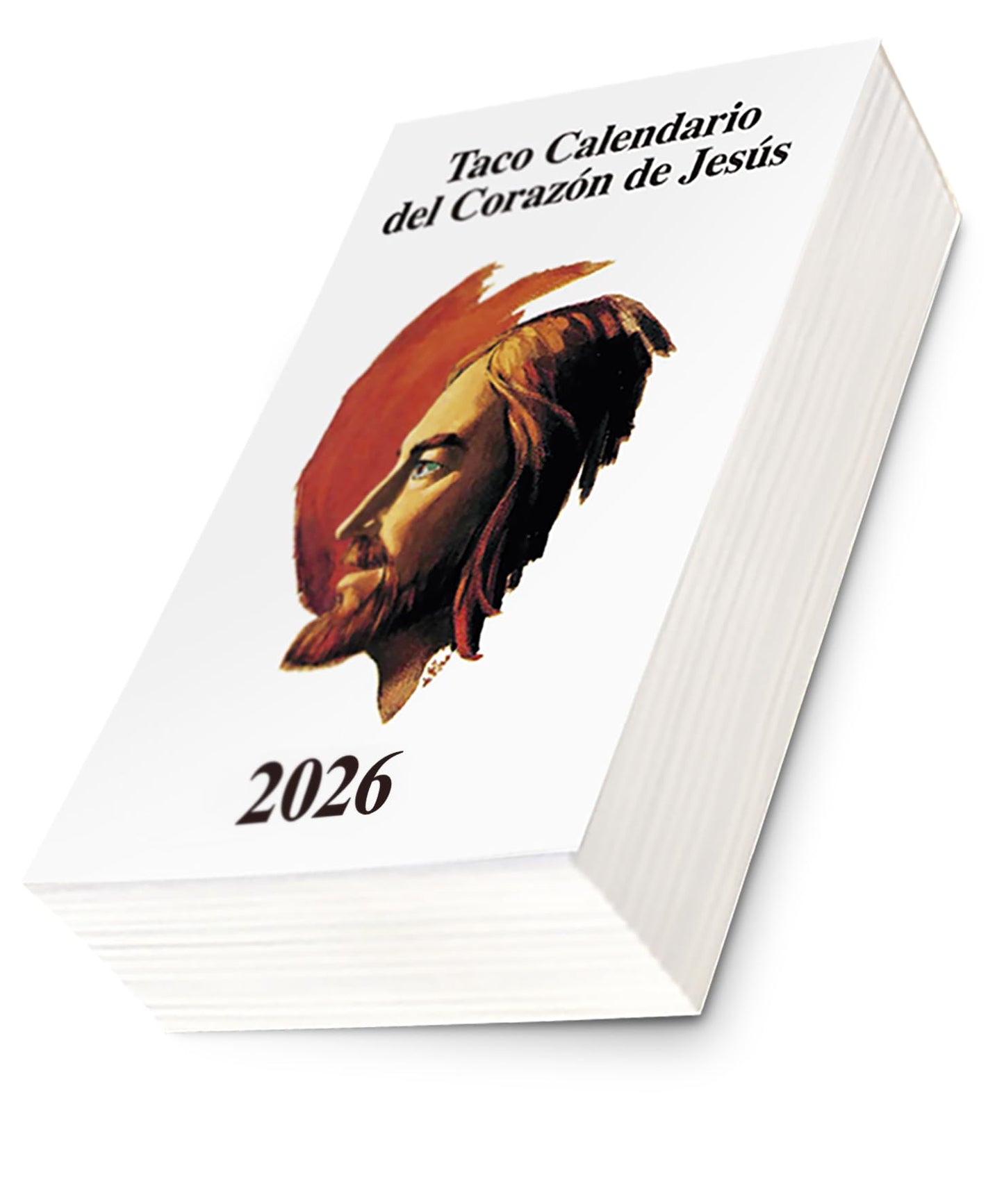 Libro: TACO SAGRADO CORAZÓN DE JESÚS 2026. CLÁSICO CON IMÁN (Taco Calendario del Corazón de Jesús)