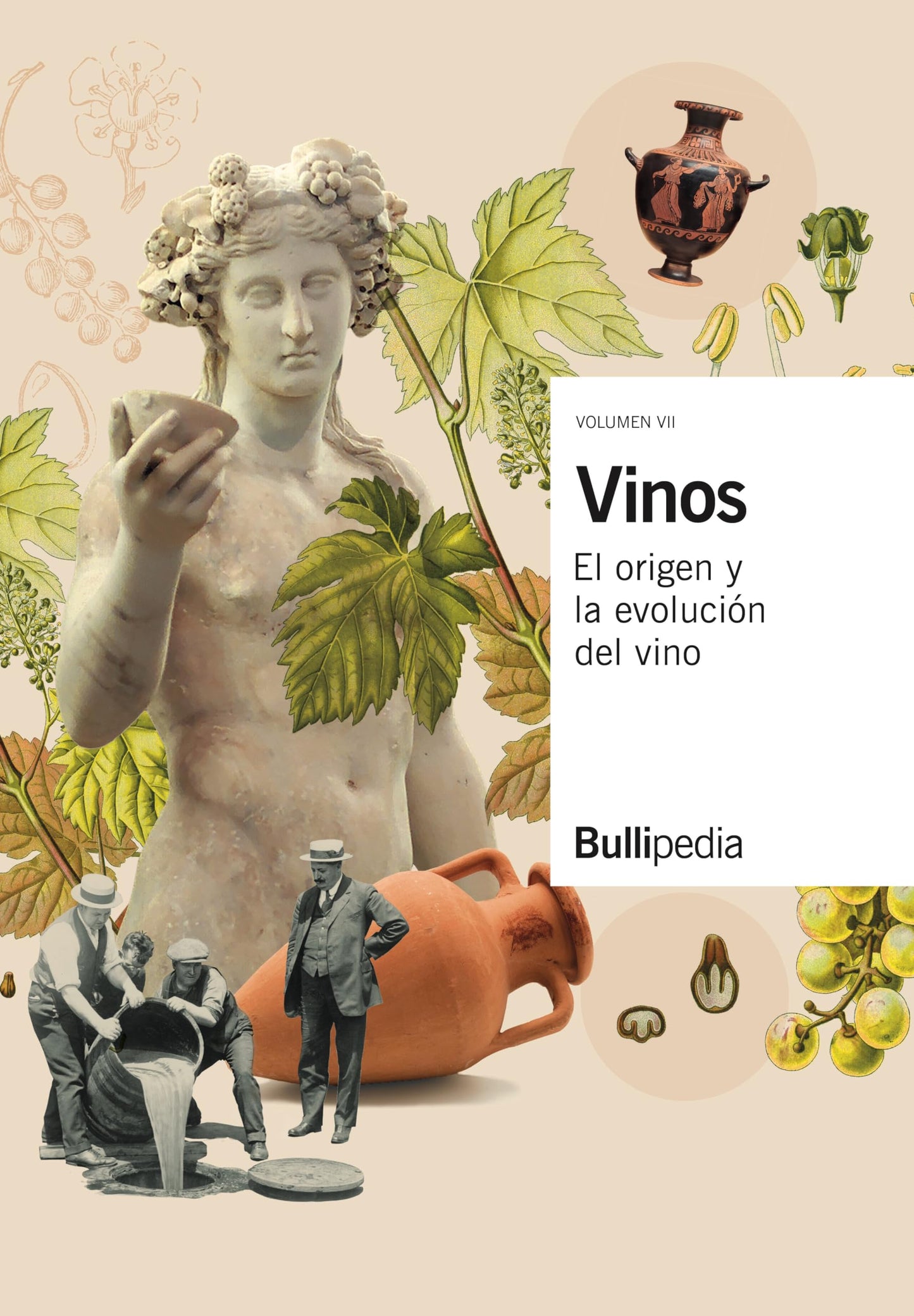 Libro: VINOS EL ORIGEN Y LA EVOLUCION DEL VINO