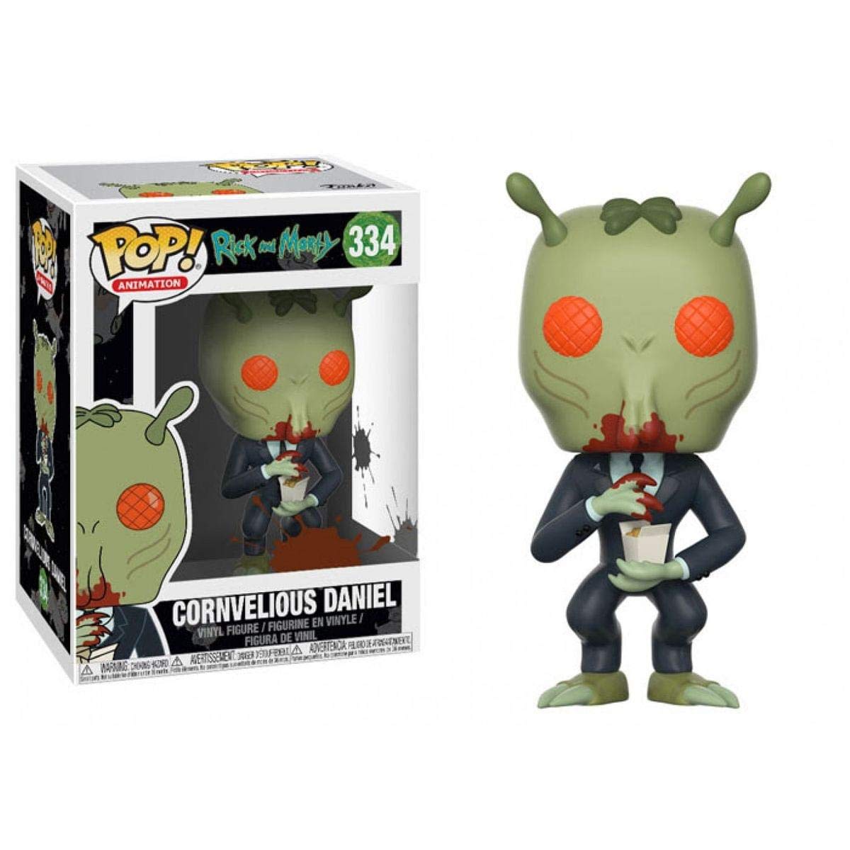 Funko Pop! Animación Rick and Morty Cornvelious Daniel with Mulan S Collectible Figura