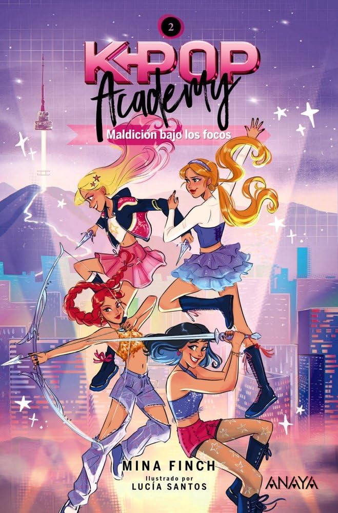 Libro: K-pop Academy. Maldición bajo los focos: Libro 2 (LITERATURA INFANTIL - Narrativa infantil)