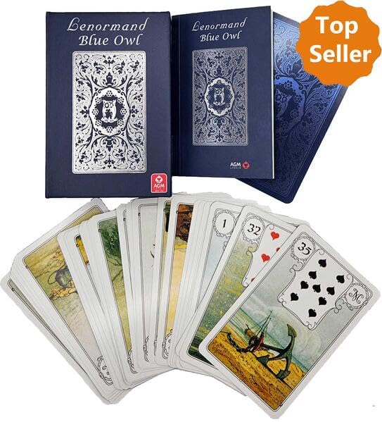 Libro: Lenormand Blue Owl (Silver Edition, English Lenormand Cards)