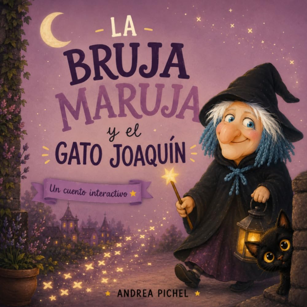 Libro: LA BRUJA MARUJA Y EL GATO JOAQUÍN (CUENTOS INTERACTIVOS)
