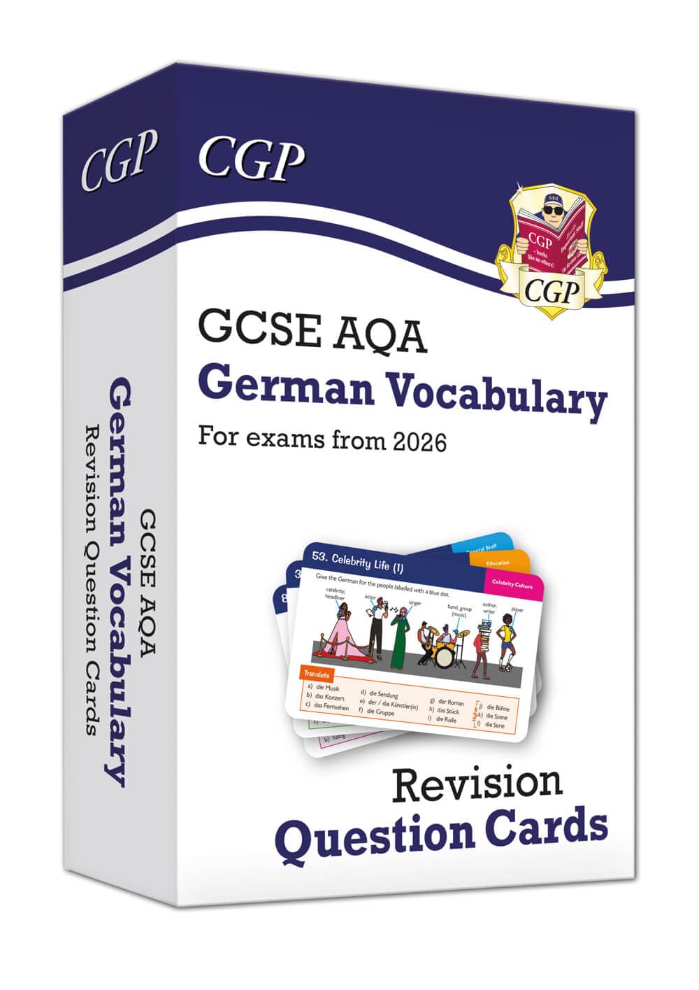 Libro: New GCSE AQA German: Vocabulary Revision Question Cards (for exams from 2026) (CGP AQA GCSE German)