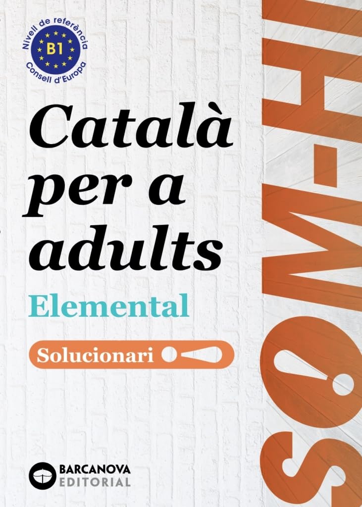 Libro: Som-hi! Elemental 1, 2 i 3. Llengua catalana. Solucionari