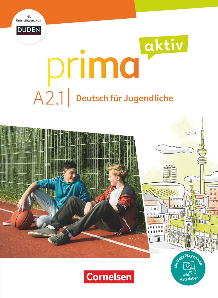 Libro: Prima aktiv A2. Band 1 - Kursbuch inkl. PagePlayer-App und interaktiven Übungen