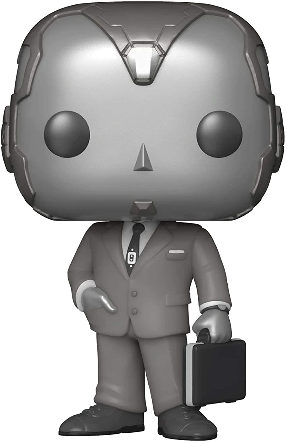 Funko Pop! WandaVision - Vision 50s Black and White Chase Figura with Robot/Andriod Head