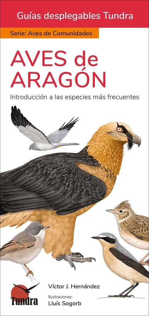 Libro: Aves de Aragón - Guías desplegables Tundra
