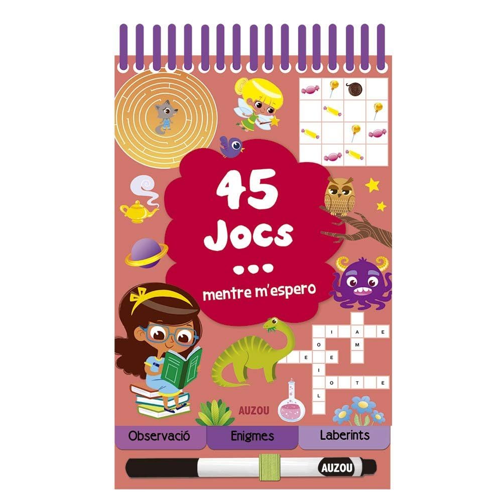 Libro: 45 jocs mentre m'espero