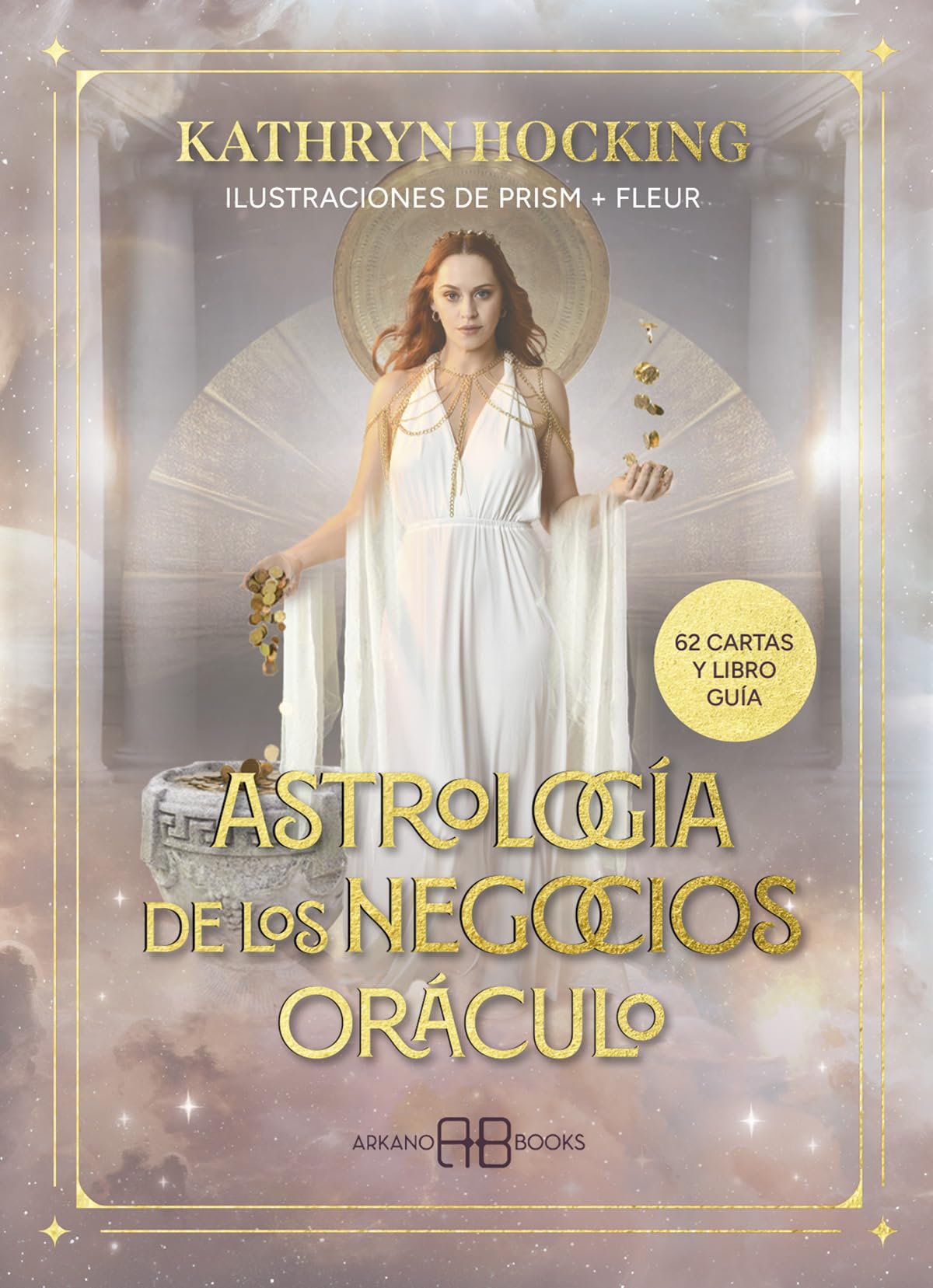 Libro: Astrología de los negocios. Oráculo: 62 cartas y libro guía