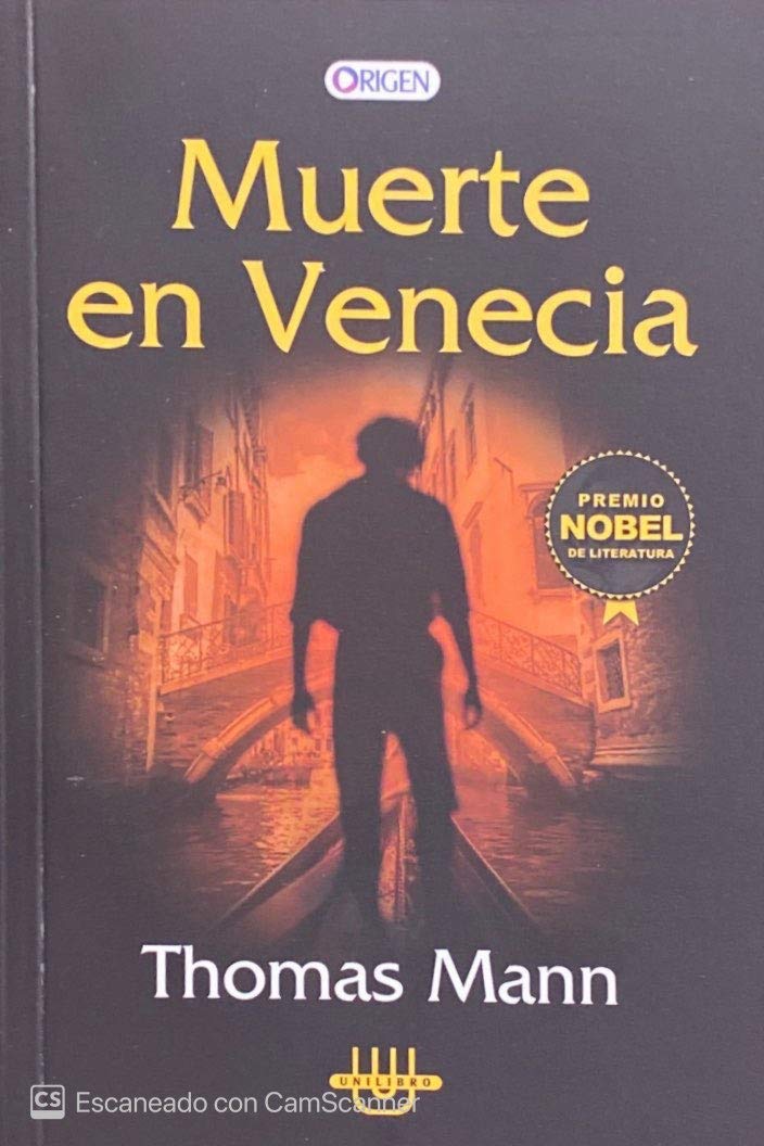 Libro: MUERTE EN VENECIA