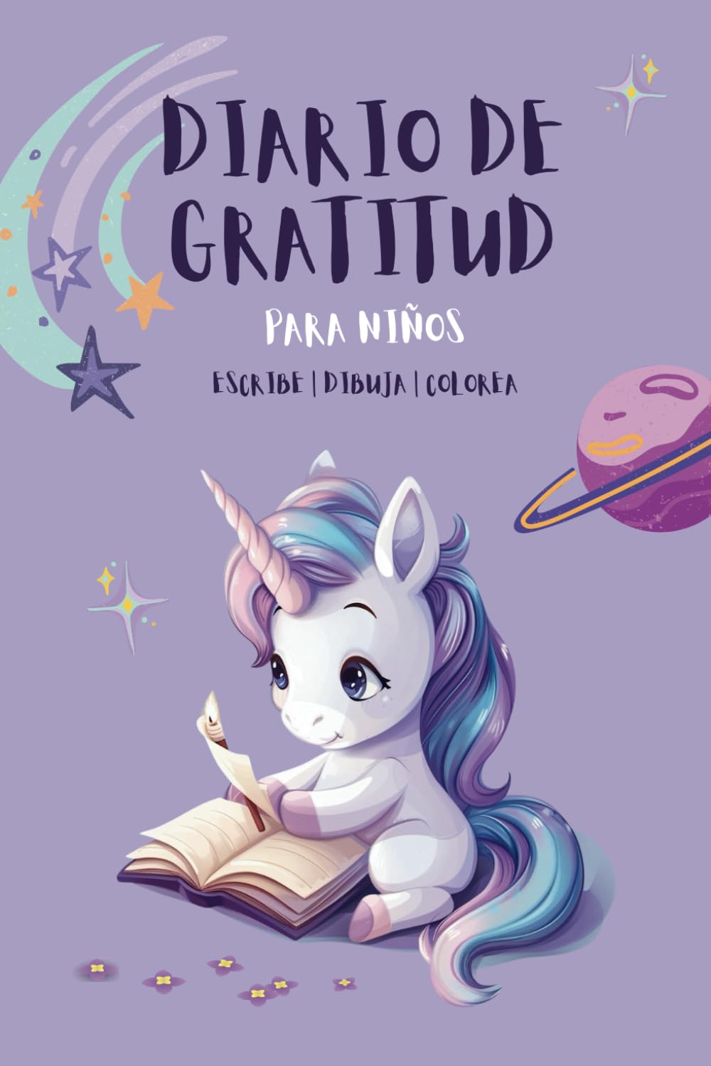 Libro: Diario de gratitud para niños: Escribe | Dibuja | Colorea (Spanish Edition)