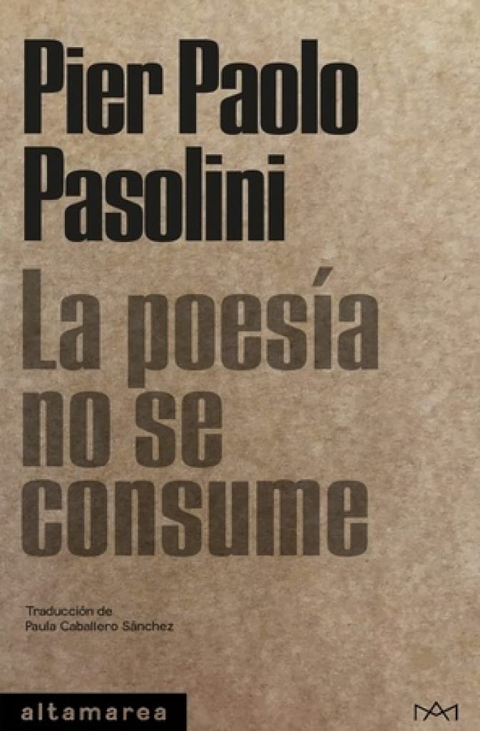 Libro: La poesía no se consume