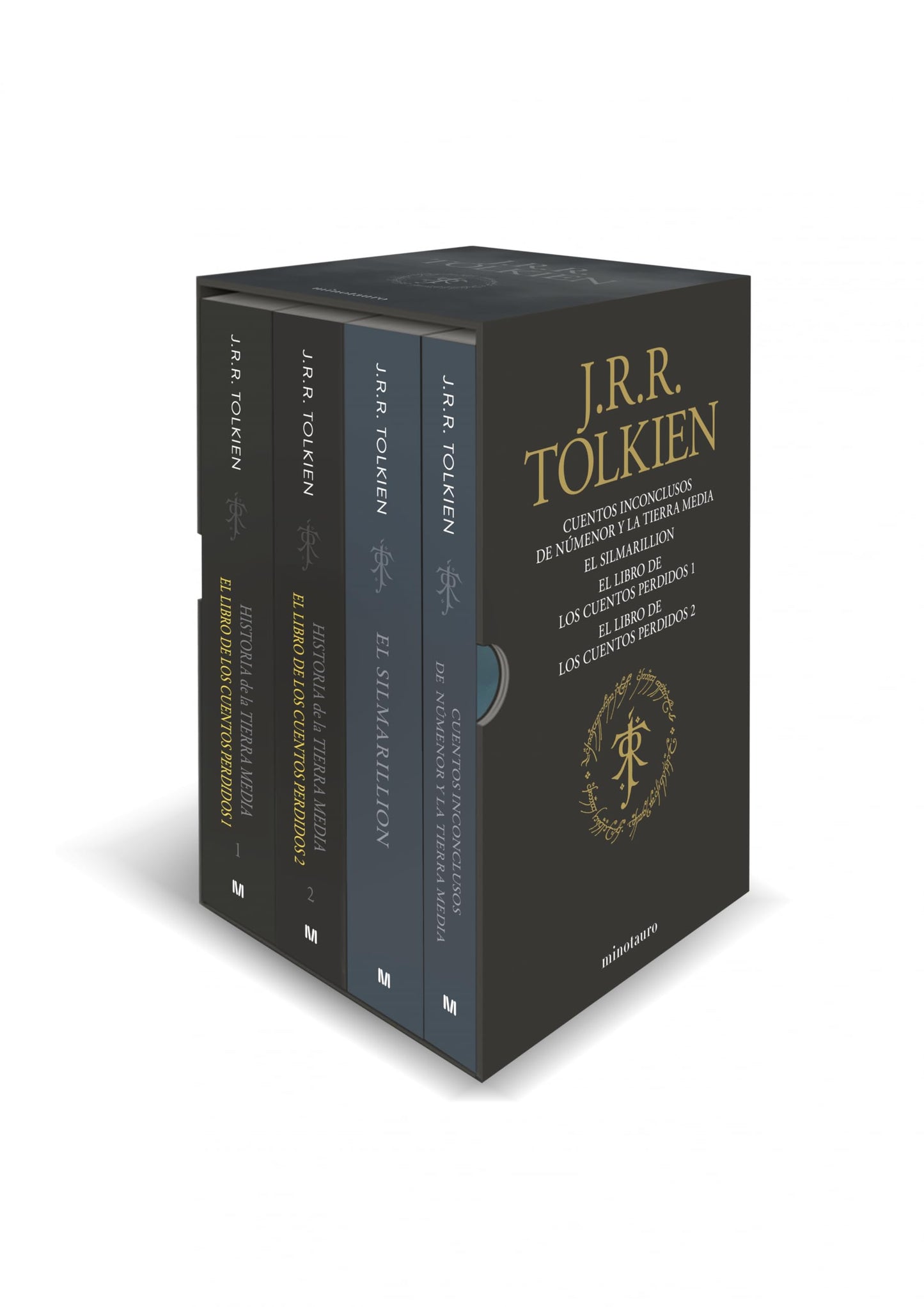 Estuche Tolkien 2 (Silmarillion, Cuentos Inconclusos, Hª Tierra Media 1 y 2) (Biblioteca J. R. R. Tolkien)
