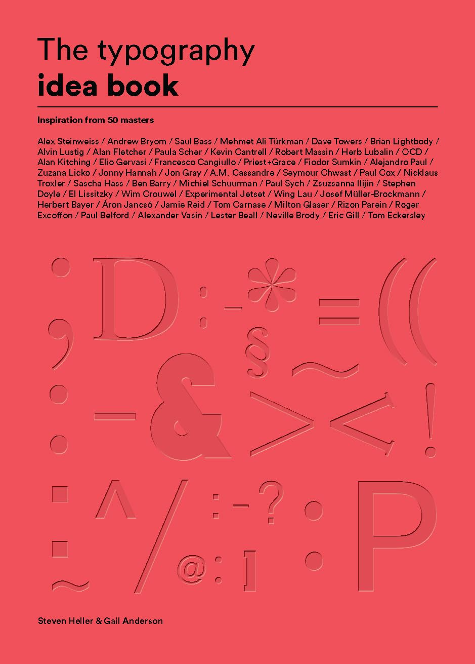 Libro: The typography idea book: inspiration from 50 masters