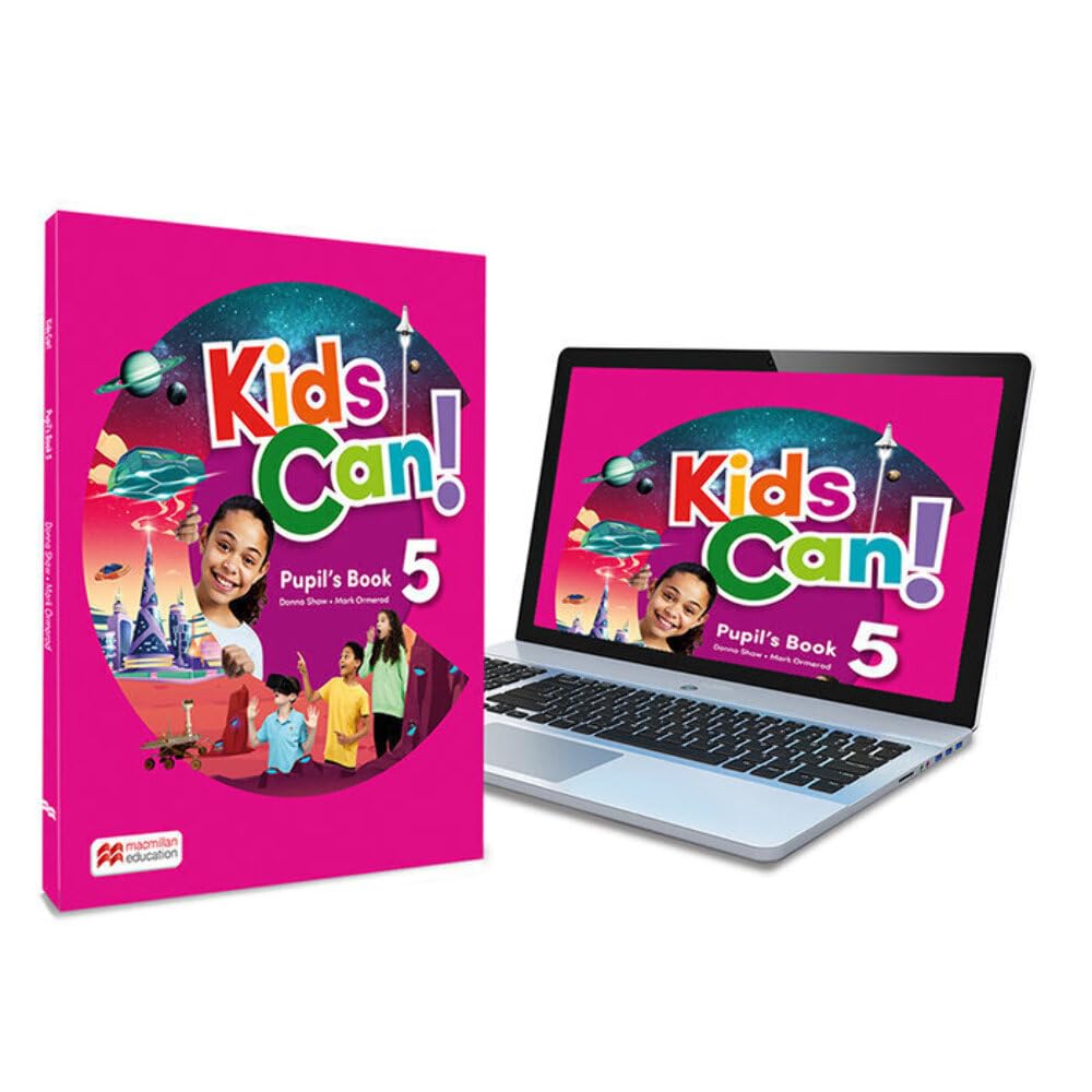 Libro: KIDS CAN! 5 Pupil's Book: libro de texto de inglés impreso