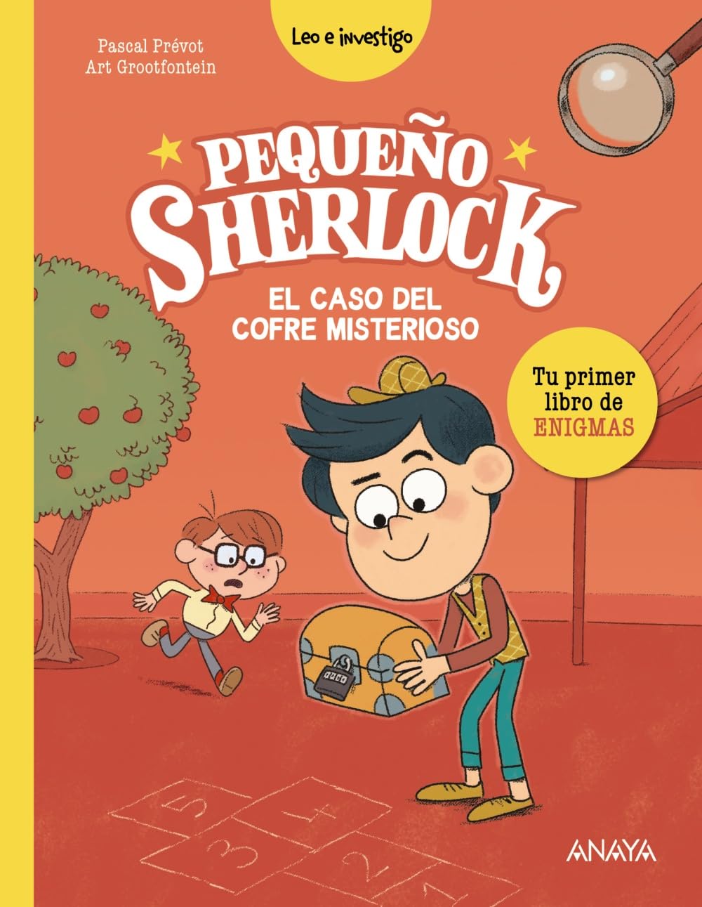Pequeño Sherlock: El caso del cofre misterioso: Tu primer libro de enigmas (LITERATURA INFANTIL - Pequeño Sherlock)