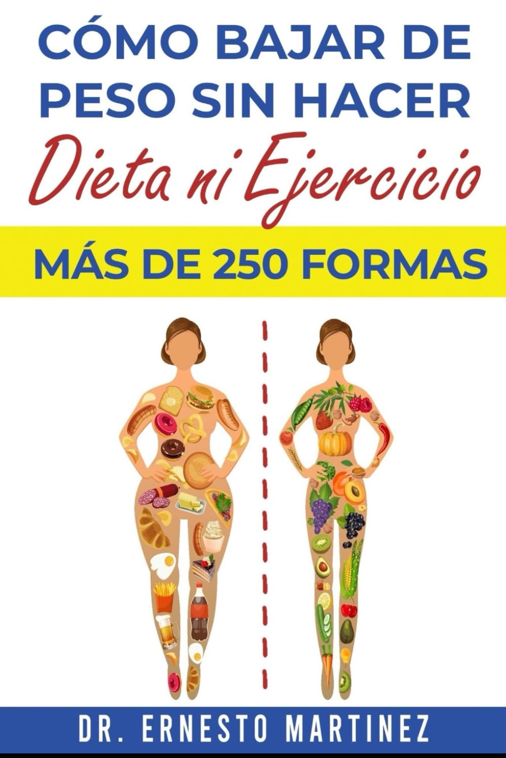 Libro: Cómo Bajar de Peso sin Hacer Dieta ni Ejercicio. Más de 250 Formas: Aprenda Sobre Alimentos que Queman Grasa, Dietas para Bajar de Peso, Consejos para ... para Bajar de Peso: 4 (Health and Wellness)