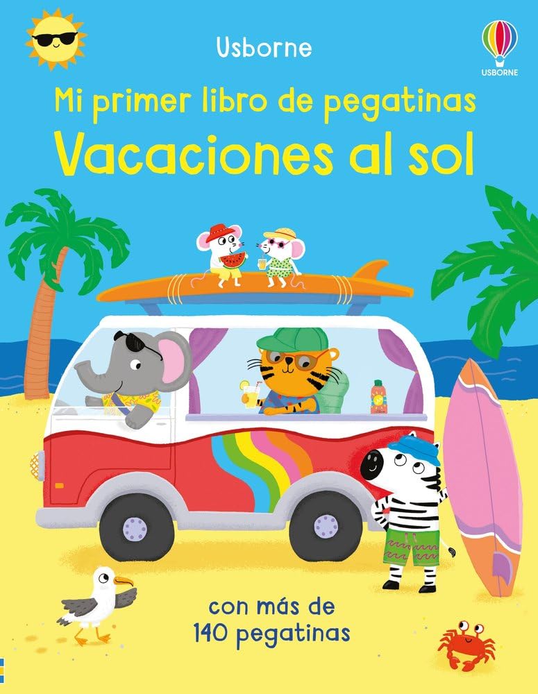 Libro: Vacaciones al sol (Mi primer libro de pegatinas)