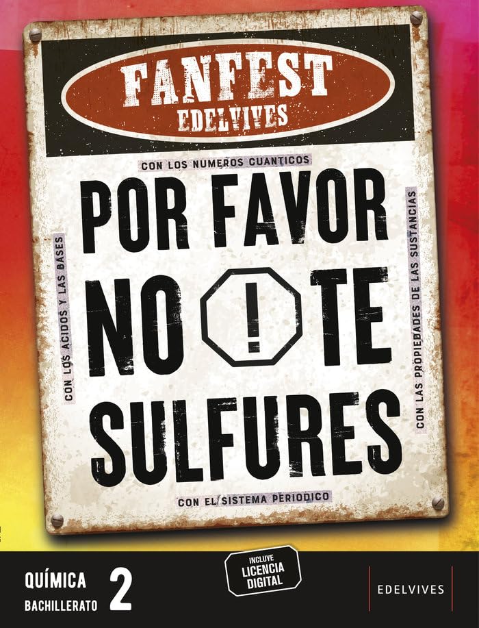 Libro: Proyecto: FanFest - Química 2 Bachillerato