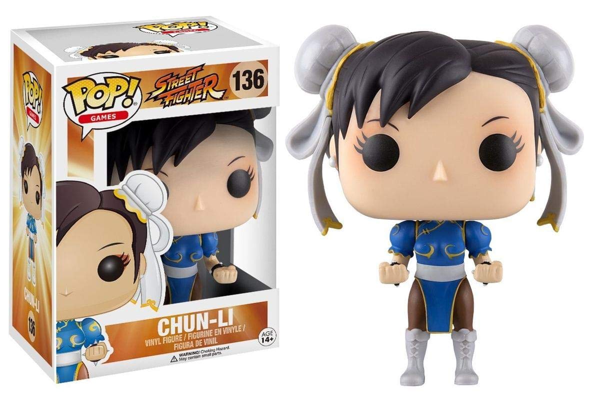 Funko Street Fighter Chun-Li Pop Games Figura