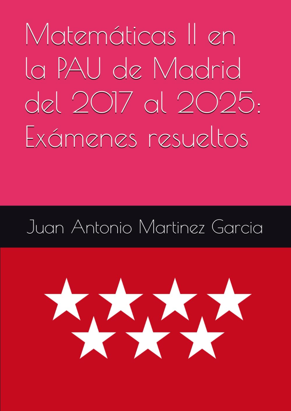 Libro: Matemáticas II en la PAU de Madrid del 2017 al 2025: Exámenes resueltos
