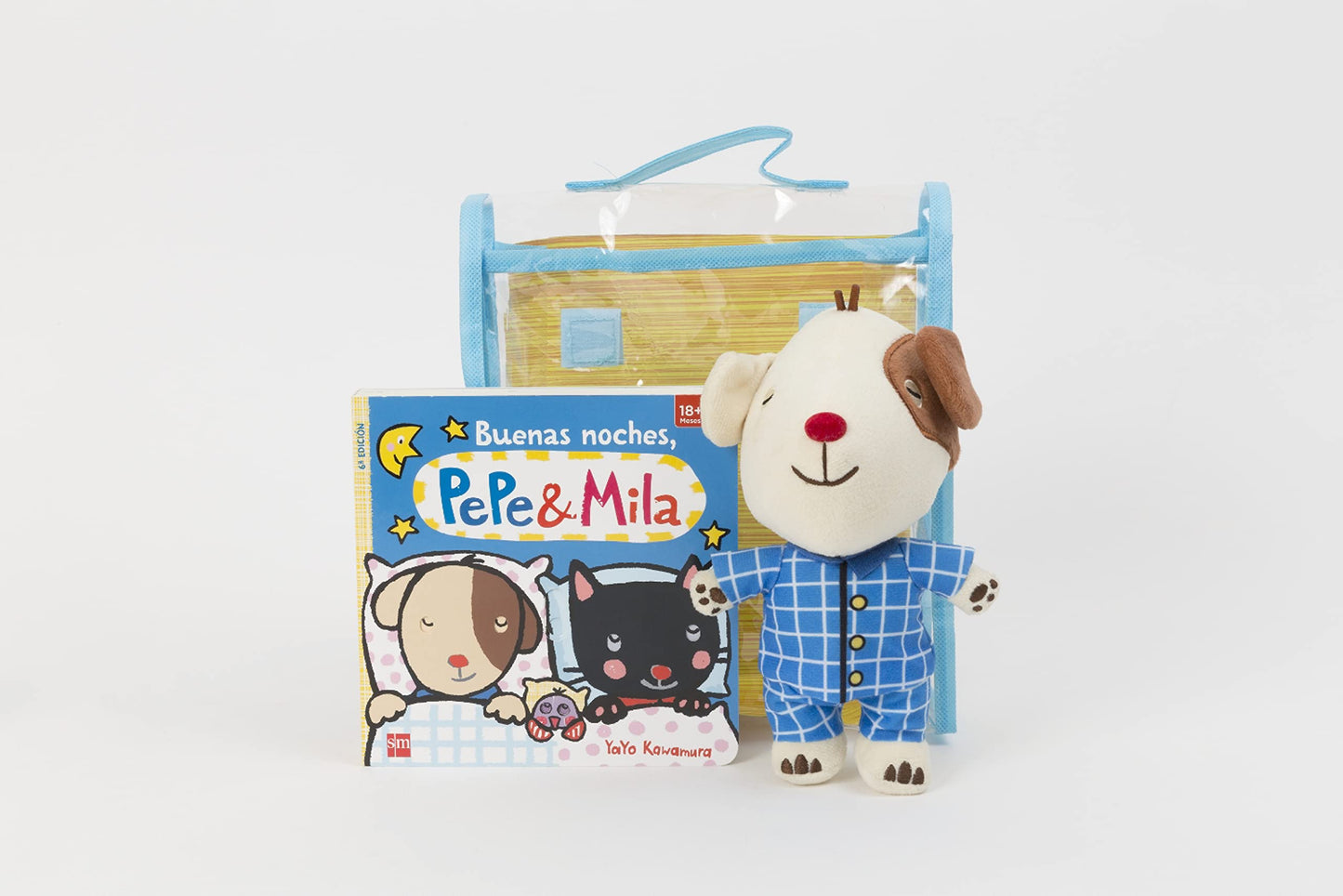 Libro: Pack de Buenas noches, Pepe & Mila (con muñeco de Pepe en pijama)